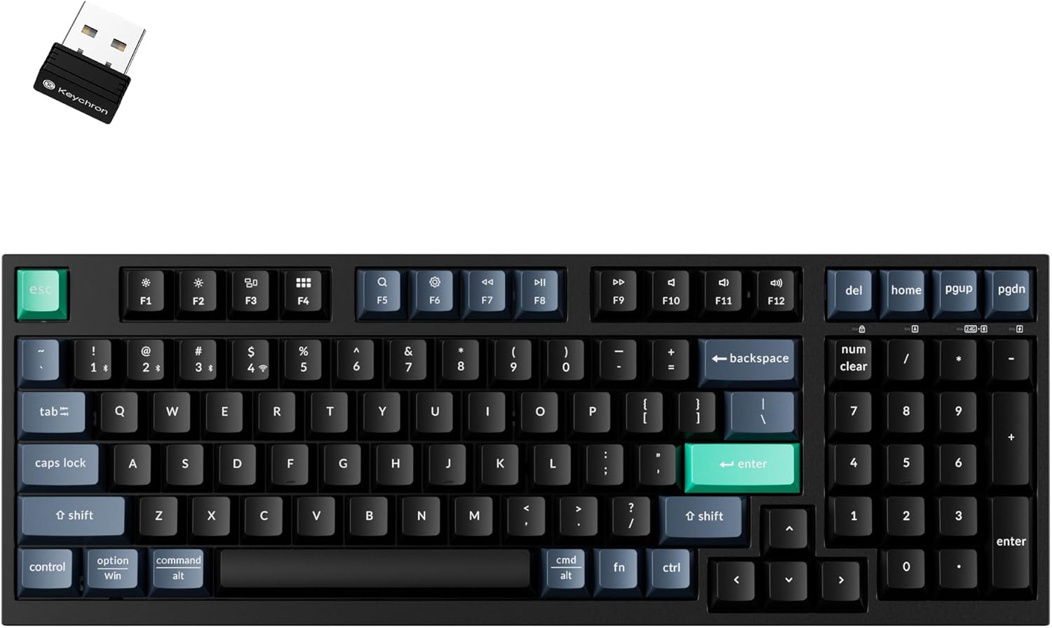 Keychron B35 Wireless 96% Keyboard with Silent Scissor Keys