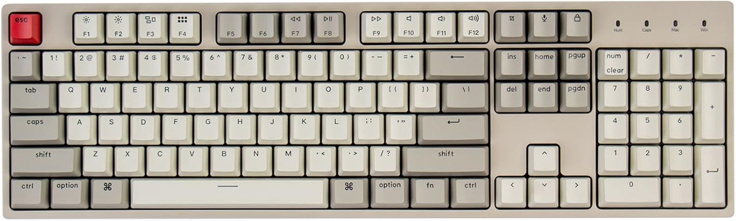 Keychron C2 Full Size Mechanical Keyboard for Mac & Windows