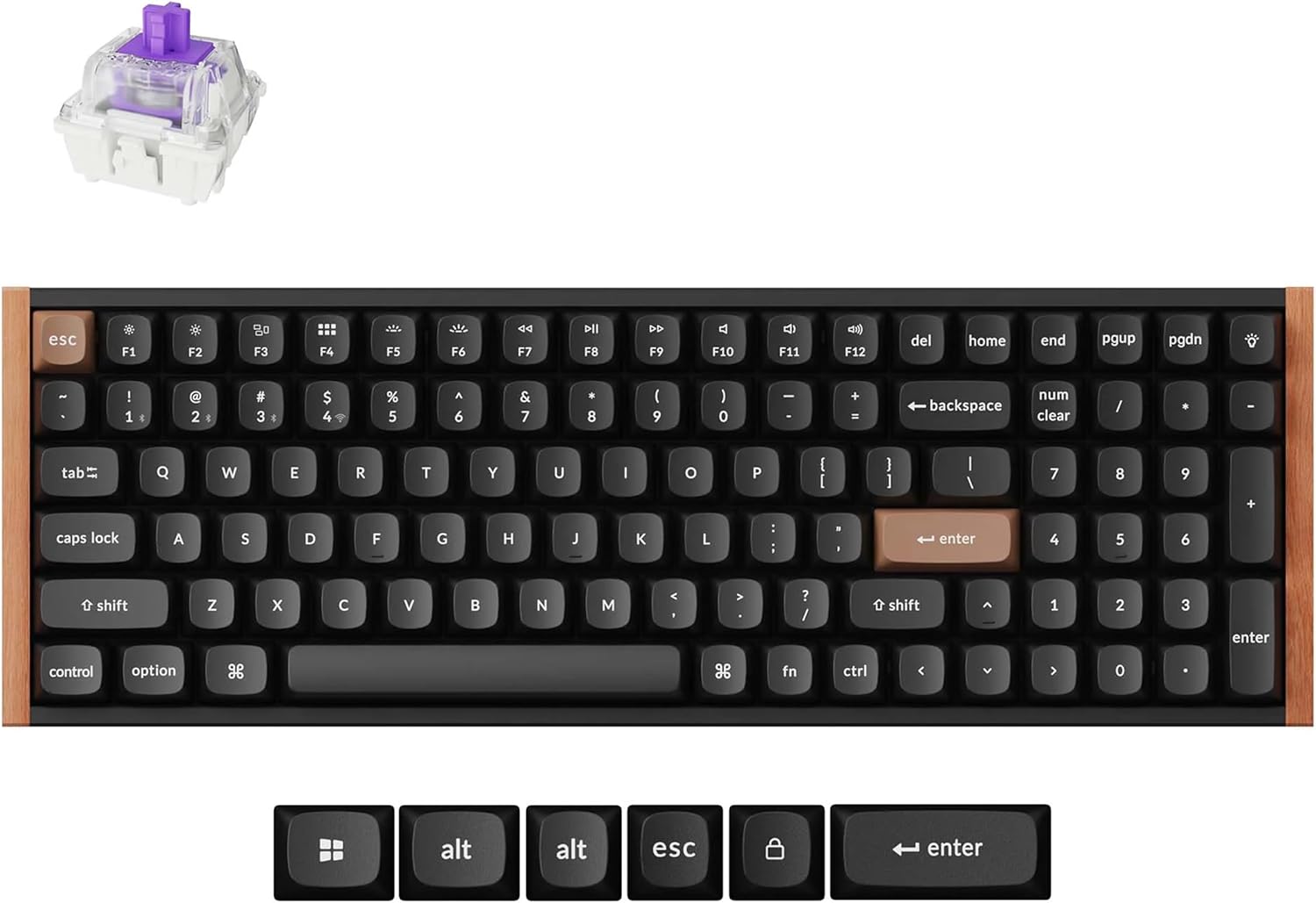 Keychron K4 HE 96% Wireless Hall Effect Mechanical Keyboard