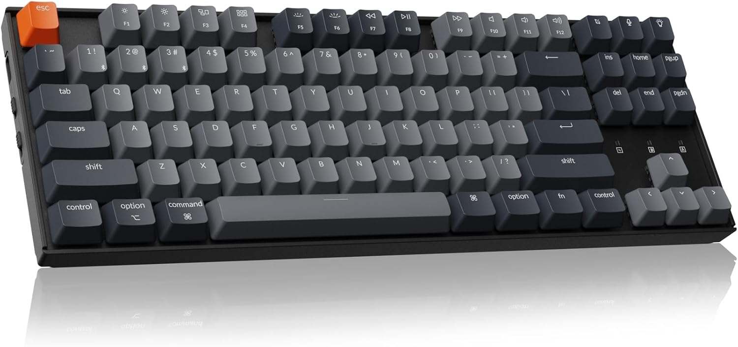 Keychron K8 TKL Wireless Mechanical Keyboard for Mac &