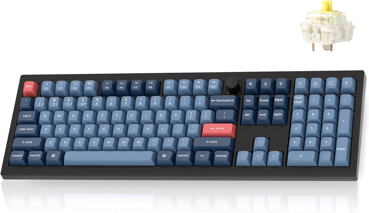 Keychron V6 Max Wireless Mechanical Keyboard QMK RGB